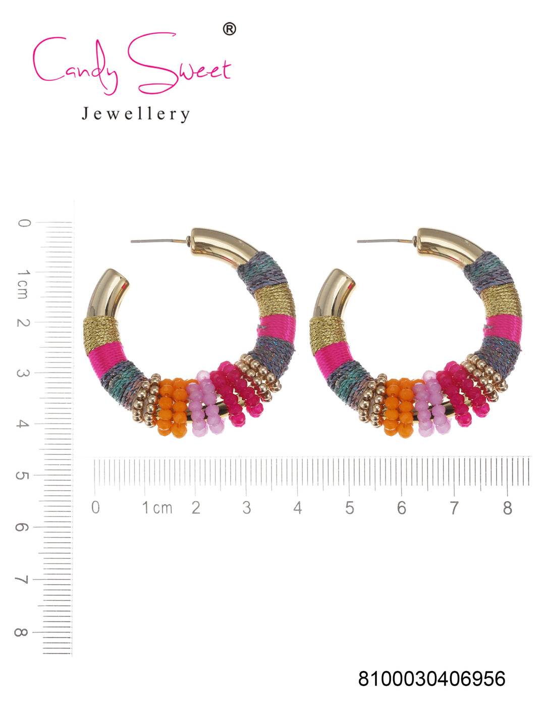 Candy Sweet Jewellery-CS23476-Mesing-Oorbellen