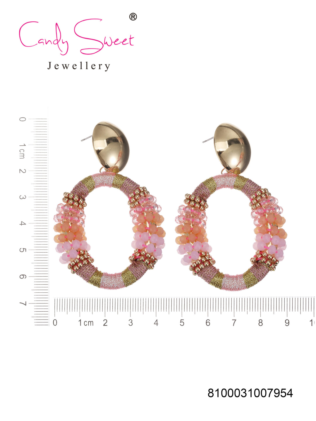 Candy Sweet Jewellery-CS23482-Mesing-Oorbellen