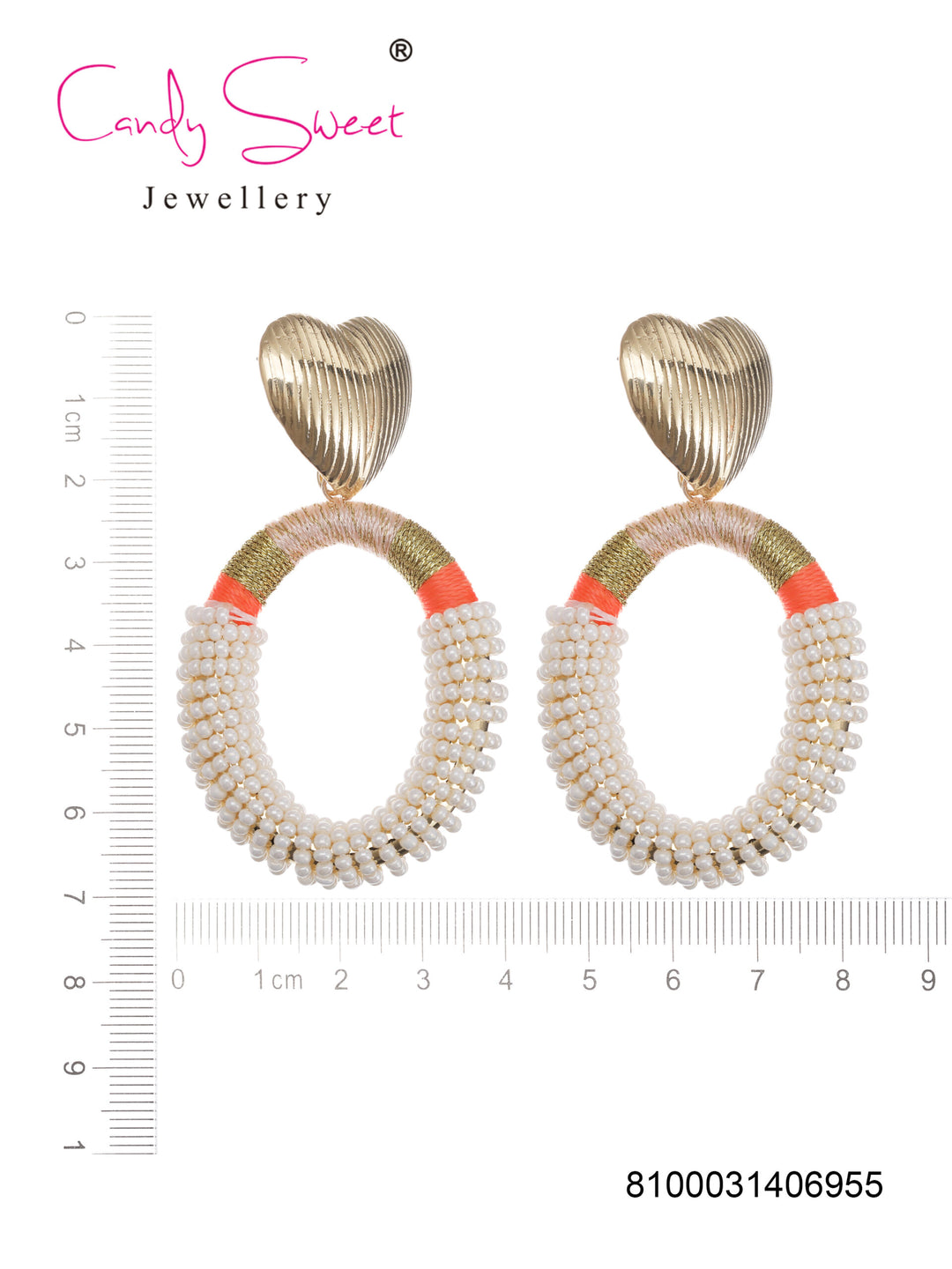 Candy Sweet Jewellery-CS23486-Mesing-Oorbellen