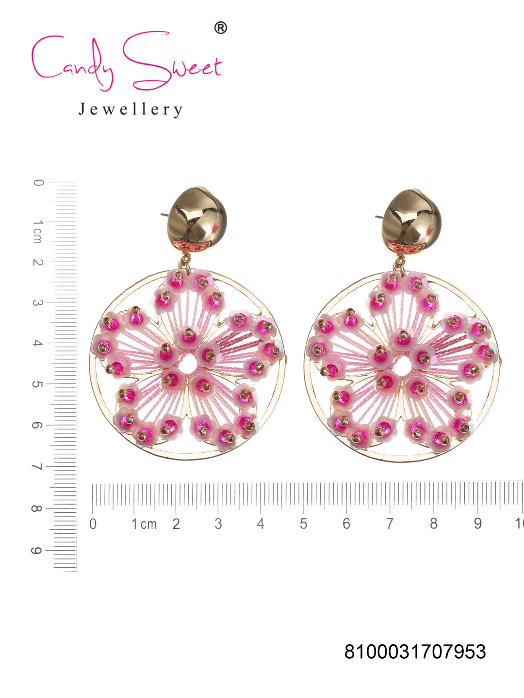 Candy Sweet Jewellery-CS23489-Mesing-Oorbellen