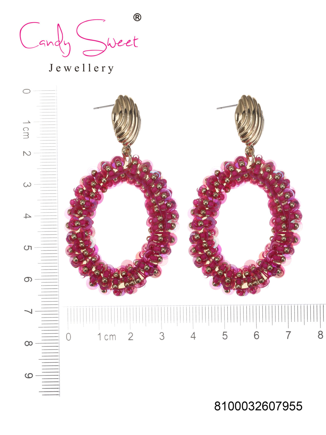 Candy Sweet Jewellery-CS23498-Mesing-Oorbellen