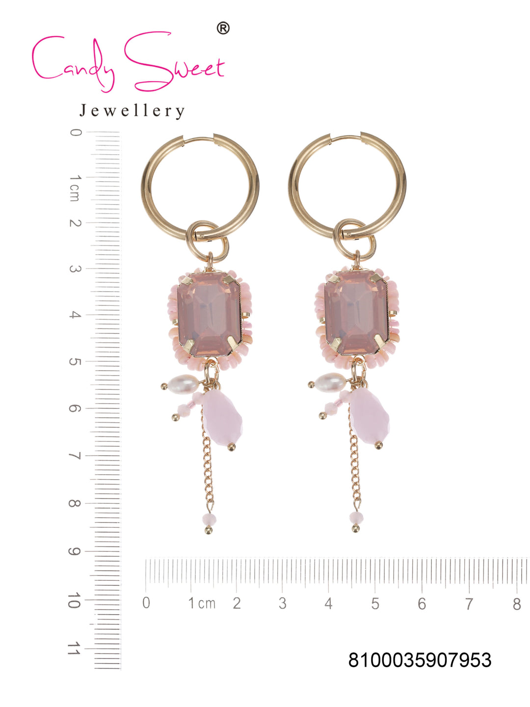 Candy Sweet Jewellery-CS23531-Mesing-Oorbellen