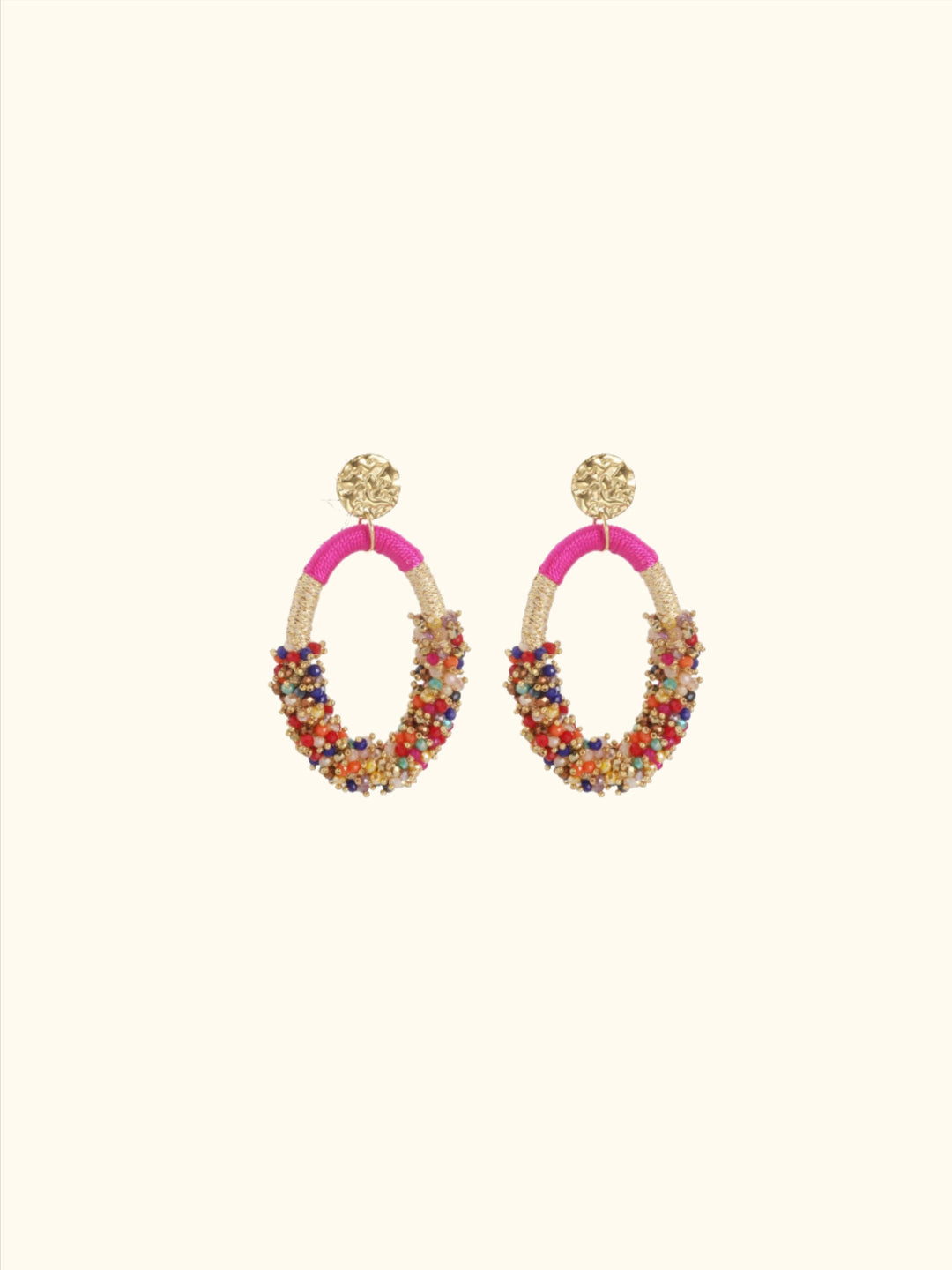 Boucles d'oreilles ovales Camila