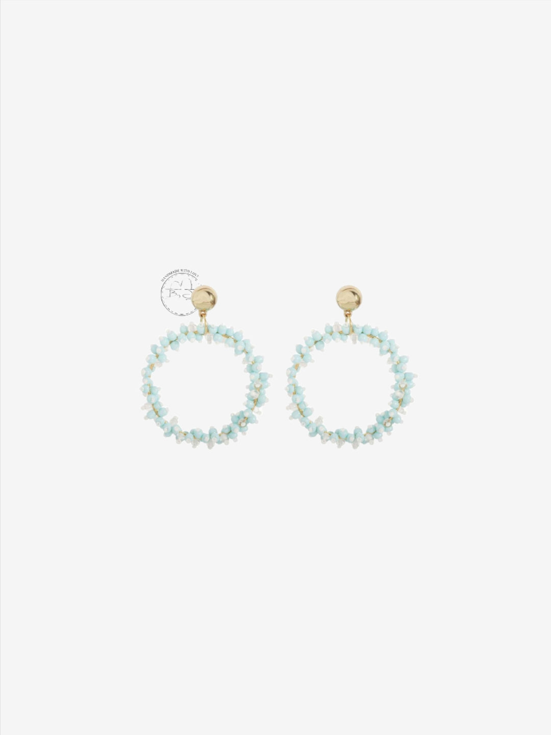 Boucles d'oreilles cercle fusion Elizabeth