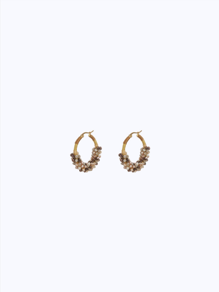 Boucles d'oreilles ovales Eleanor